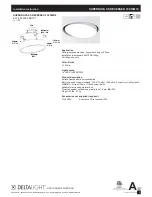 Preview for 1 page of deltalight SUPERNOVA XS RECESSED 330 DIM10 Installation Instruction