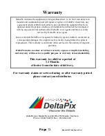 Preview for 13 page of DeltaPix Modus M28Z User Manual