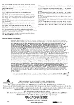 Предварительный просмотр 45 страницы Deltaplus AN06320 Operating Instructions Manual