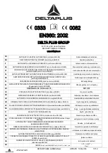 Deltaplus AN110 23 F Operating Instructions Manual предпросмотр