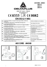 Deltaplus ASCORD AN060 Instructions Manual предпросмотр