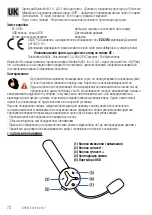 Предварительный просмотр 72 страницы Deltaplus EZ-COM User Manual