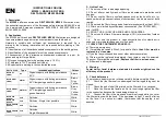 Preview for 4 page of Deltaplus M3000 A2 Instructions For Use Manual