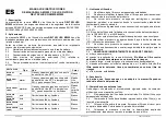 Preview for 8 page of Deltaplus M3000 A2 Instructions For Use Manual