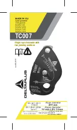 Deltaplus TC007 Manual preview