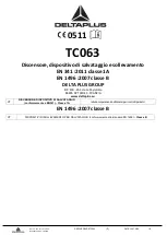 Предварительный просмотр 16 страницы Deltaplus TC063 Operating Instructions Manual