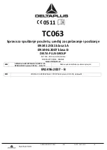 Предварительный просмотр 56 страницы Deltaplus TC063 Operating Instructions Manual