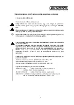 Preview for 5 page of Deltatherm LT 5 Series Assembly Instructions Manual