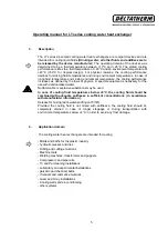 Preview for 7 page of Deltatherm LT 5 Series Assembly Instructions Manual