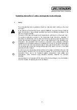 Preview for 11 page of Deltatherm LT 5 Series Assembly Instructions Manual