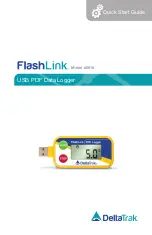 DeltaTRAK FlashLink 40516 Quick Start Manual preview