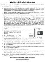 Preview for 2 page of Deltec Aquastat 1001 Operating Instruction