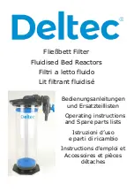 Preview for 1 page of Deltec FR 509 Operating Instructions And Spare Parts Lists