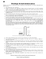 Preview for 2 page of Deltec MCE 300 Operating Instructions And Spare Parts List