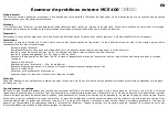 Предварительный просмотр 9 страницы Deltec MCE 400 Operating Instructions And Spare Parts List