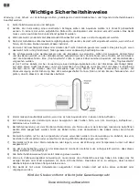 Предварительный просмотр 2 страницы Deltec PF 509 Operating Instructions And Spare Parts List