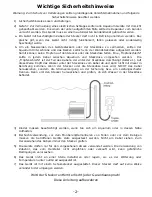 Preview for 2 page of Deltec Protein Skimmer SC 1351 Operating Instruction