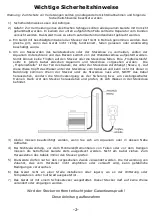 Preview for 2 page of Deltec SC 2060 Operating Instruction