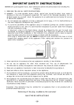 Preview for 12 page of Deltec TC 2060 Operating Instruction