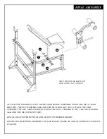 Preview for 8 page of Deltech Fitness DF1050 Assembly Manual