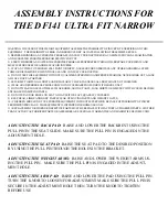 Preview for 3 page of Deltech Fitness DF141 Assembly Instruction Manual