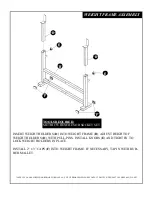 Preview for 4 page of Deltech Fitness DF1700 Assembly Instructions Manual