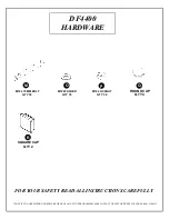 Preview for 3 page of Deltech Fitness DF4400 Assembly Manual