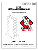 Deltech Fitness DF5100 Assembly Manual preview