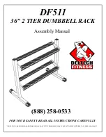 Deltech Fitness DF511 Assembly Manual preview