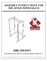 Preview for 2 page of Deltech Fitness DF820LS Assembly Instructions Manual