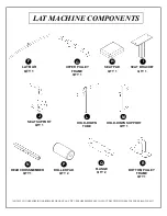 Предварительный просмотр 3 страницы Deltech Fitness DF935 Assembly Manual