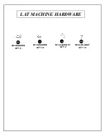 Предварительный просмотр 5 страницы Deltech Fitness DF935 Assembly Manual