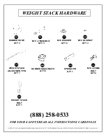 Предварительный просмотр 8 страницы Deltech Fitness DF935 Assembly Manual