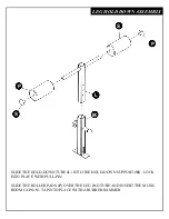 Предварительный просмотр 12 страницы Deltech Fitness DF935 Assembly Manual