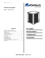 Deltech HG 5-10 Instruction Manual preview