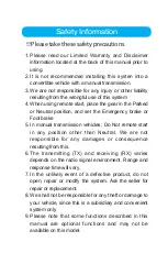 Preview for 3 page of Delton Easycar  E6-A Manual