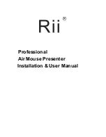 Preview for 1 page of Delton RII Installation & User Manual