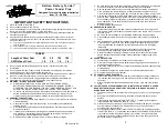 Preview for 1 page of Deltran Battery Tender Power Tender Plus User Instructions