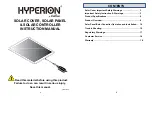 Deltran HYPERION Instruction Manual preview