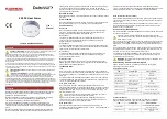 Preview for 1 page of Deltronic Security Numens 205 Series User Manual