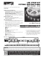 Deluce Lighting LED RGB IP65 Strip Kit Fitting Instructions preview