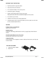 Preview for 2 page of DELVCAM DELV-8LCD-SDI Instructions Manual