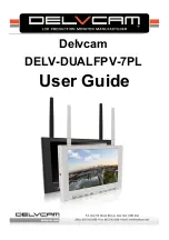 Preview for 1 page of DELVCAM DELV-DUALFPV-7PL User Manual