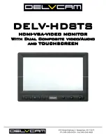 Preview for 1 page of DELVCAM DELV-HD8TS Manual