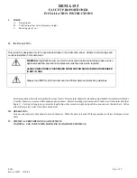 Предварительный просмотр 1 страницы DEMA 153 Installation Instructions