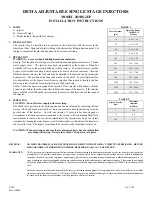 DEMA 203BS-2EP Installation Instructions предпросмотр