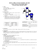 Preview for 1 page of DEMA 294CDF Installation Instructions