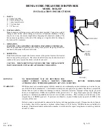 Preview for 1 page of DEMA 301B-2EP Installation Instructions