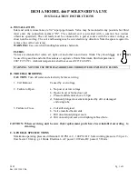 Preview for 1 page of DEMA 466P Installation Instructions