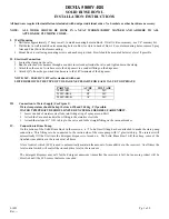 DEMA 5800V-RB Installation Instructions preview